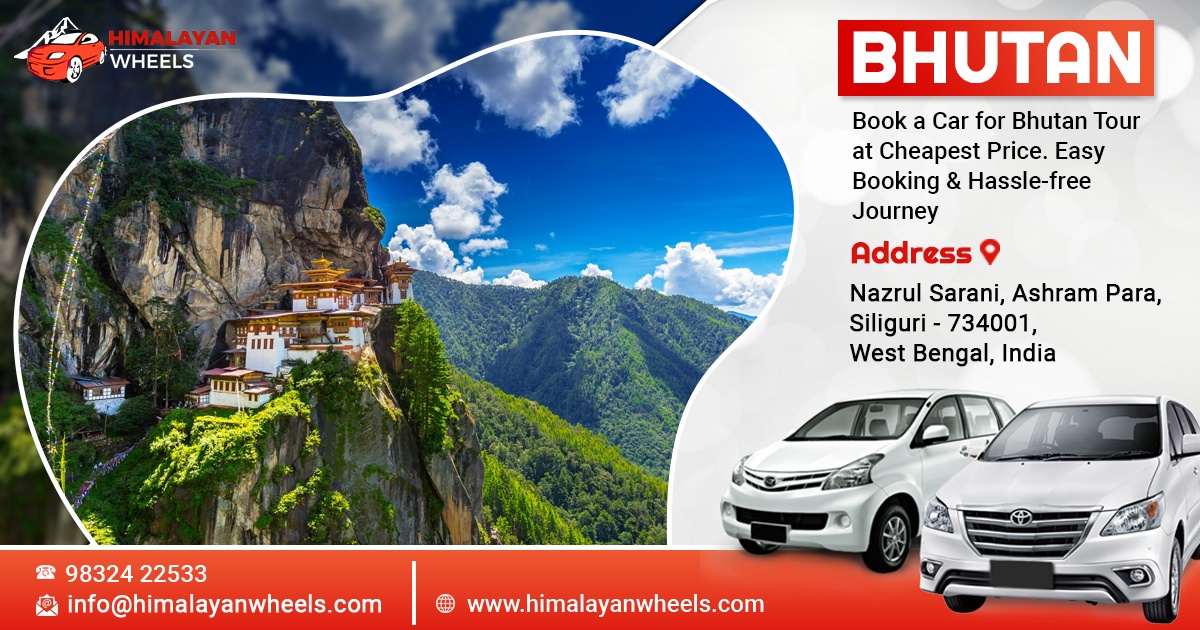 Rent Hasimara to Bhutan Taxi Assured Low Fare, Good Service