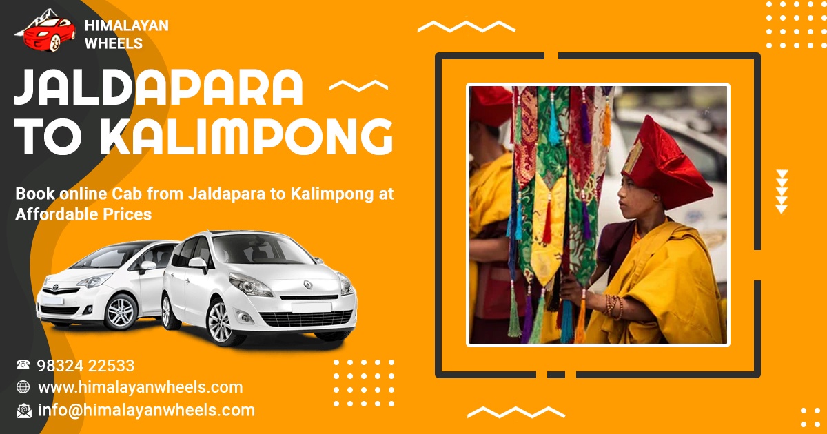 Rent Jaldapara to Kalimpong Taxi Avail Lowest Fare Now